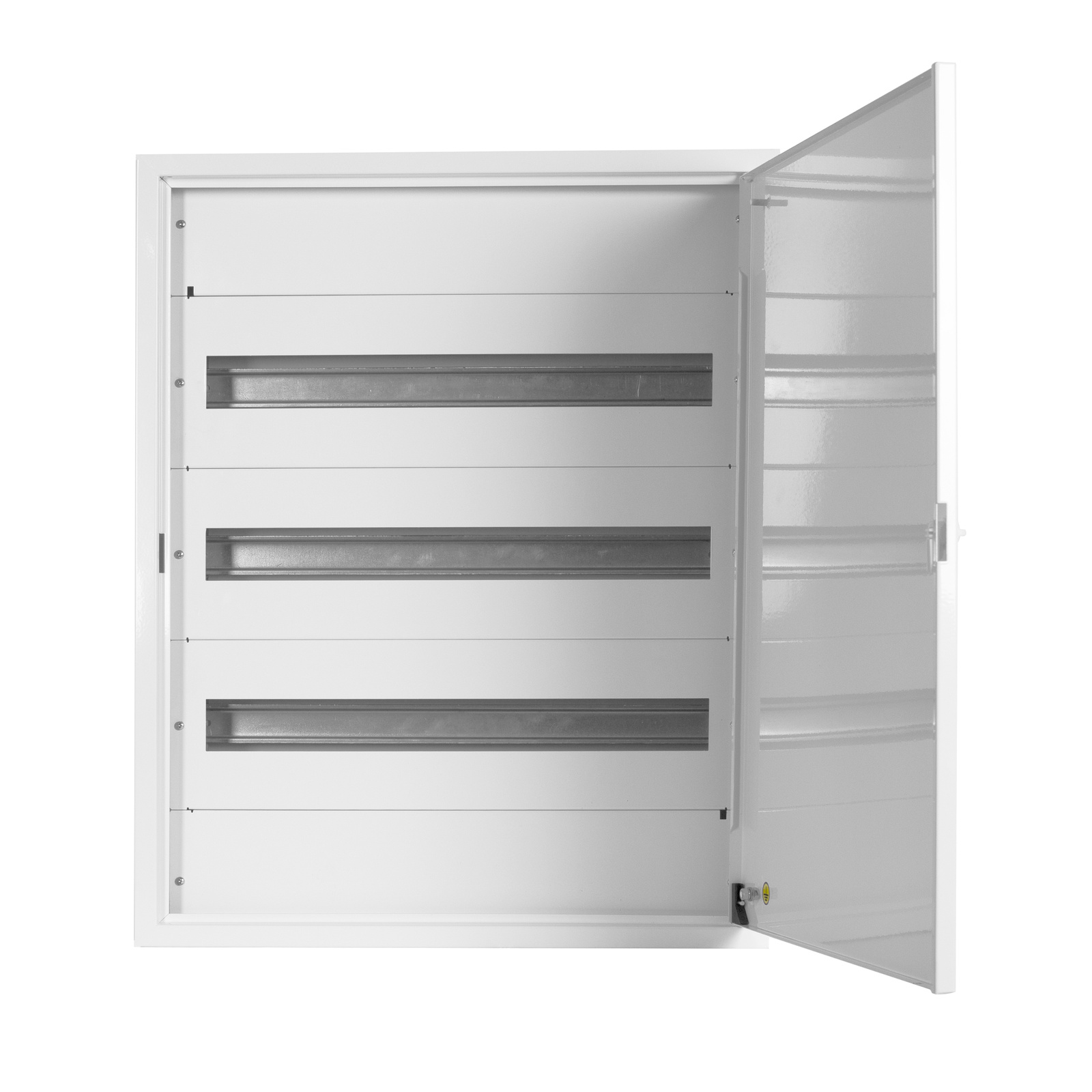 Doktorvolt Verteilerkasten Aufputz Sicherungskasten Aus Metall 72 Module 3-reihig Ip30 1543