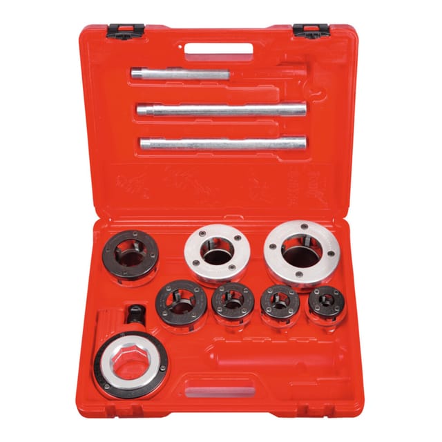 Rothenberger - Schneideisenschneidsatz super bspt r, 1/2' bis 1' in einem Koffer 070780X