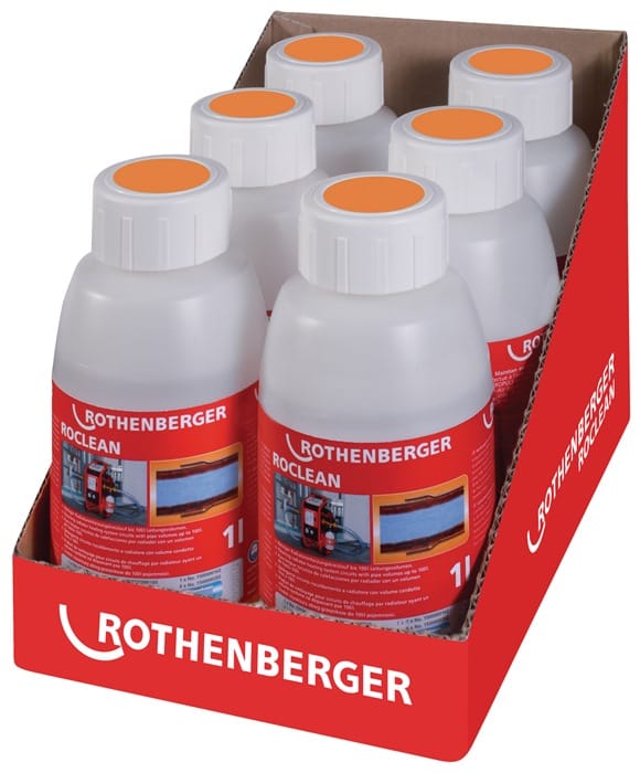 Rothenberger - Radiatorenreiniger, 6-er Pack - 1500000200