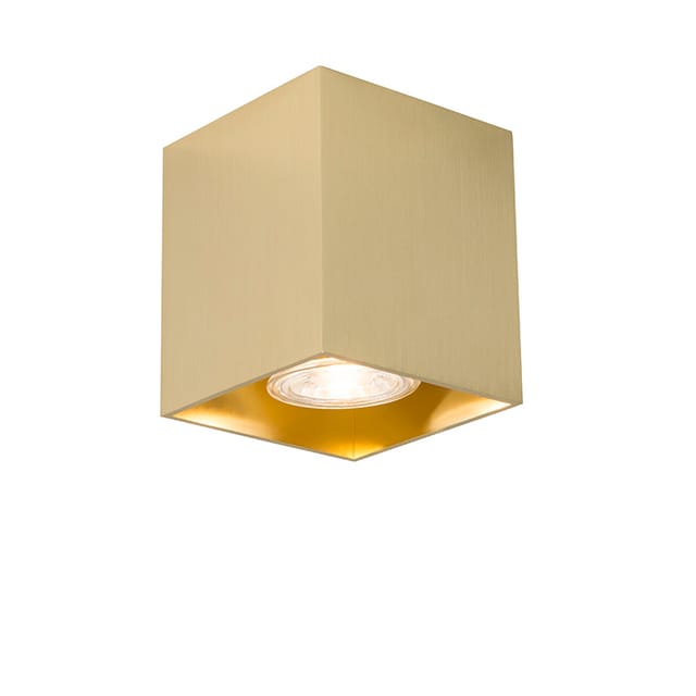 Design-Aufbaustrahler Gold GU10 50mm - Qubo
