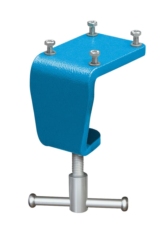Tischklemme, flexibles Befestigen von Schraubstock, Tischsstärke 10 -60 mm - Heuer