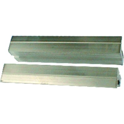 Schraubstockschutzbacke 47/5 N f.Backen-B.100mm Rillenprofil Alu.HAARHAUS