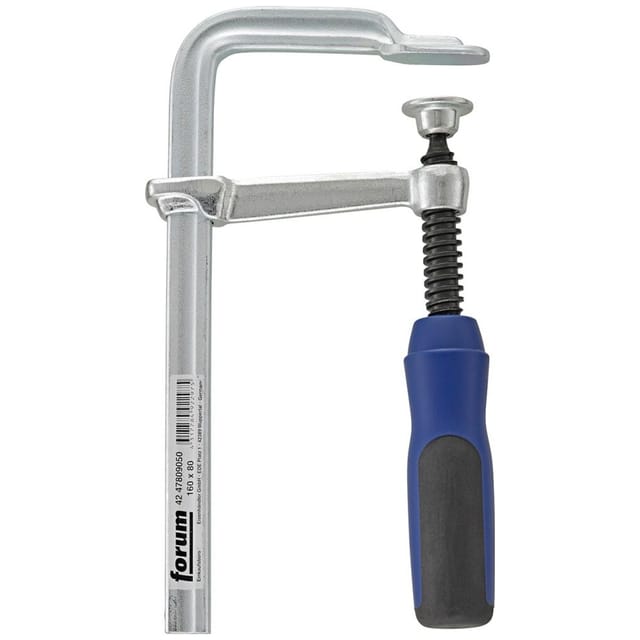 Ganzstahl-Schraubzwinge 160x 80 mm 2K-Griff - Forum