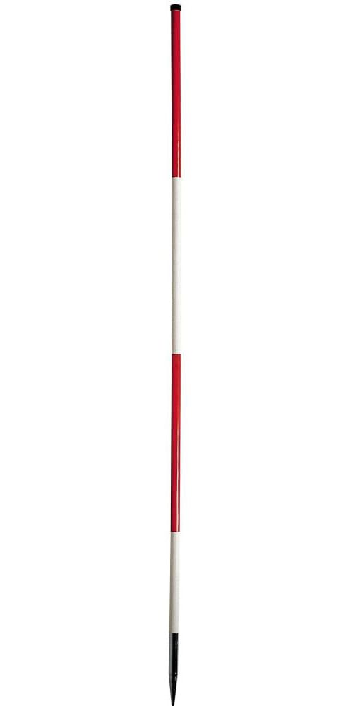 Nedo - Baufluchtstab Stahlrohr, Hart-PVC-beschichtet, 2,16 m