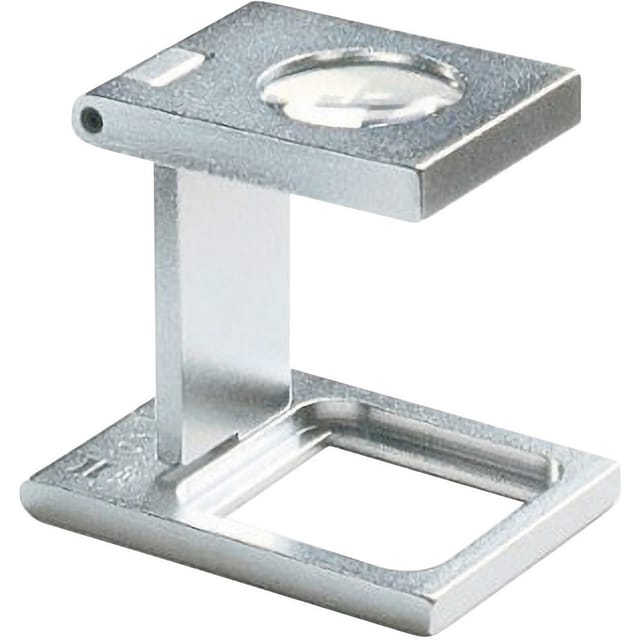 Eschenbach - 1255 Fadenzähler Vergrößerungsfaktor: 10 x Linsengröße: (ø) 14.6 mm Silber