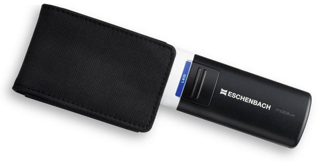 Leuchtlupe mobilux 4x led 75x50mm - Eschenbach