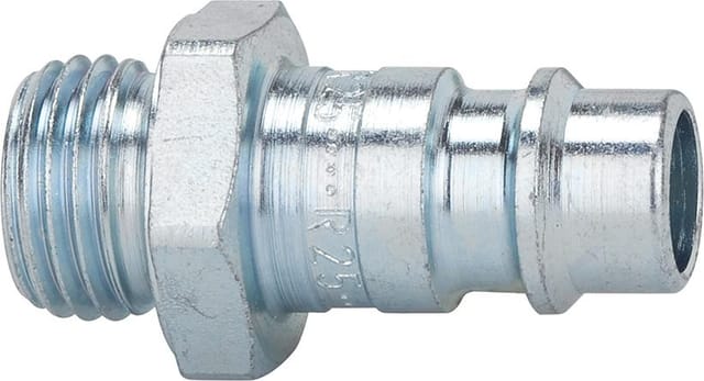Riegler&co.kg - Stecknippel für Kupplung nw 7,2-7,8, Stahl, ag G1/8 riegler