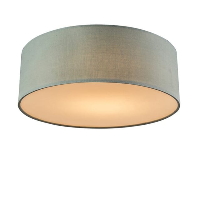 Deckenleuchte grün 30 cm inkl. LED - Drum LED