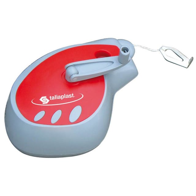 Schnur Kordel Pro Rot Faden 1mm Geflochten/blister Taliaplast - 400465