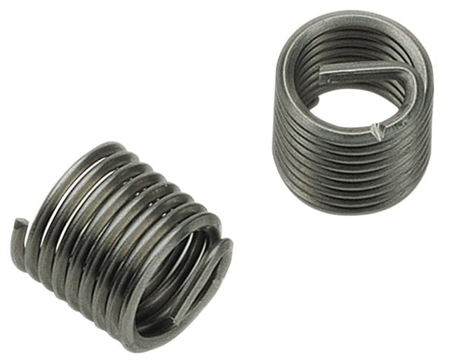 V-coil - Gewindeeinsatz din 8140 Typ Standard für Gewinde M3 x 0,5 mm rostfreier Stahl 1,0xD