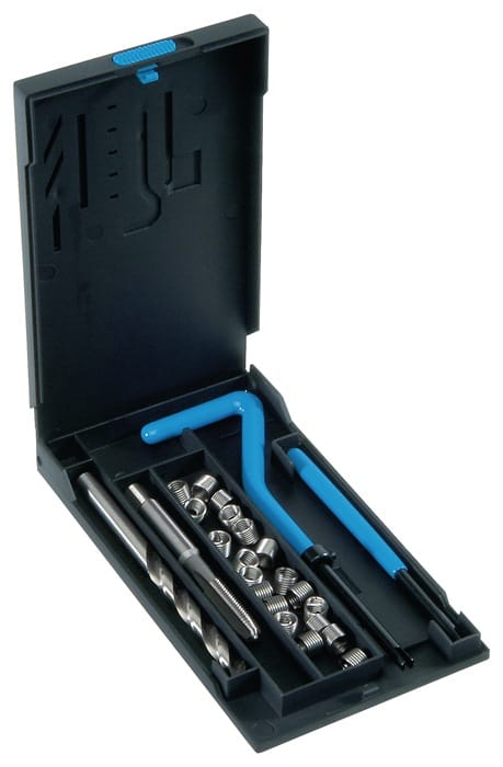 V-coil - Gewindereparatursatz din 8140 Typ Standard M8x1,25 mm rostfreier Stahl 1,5xD