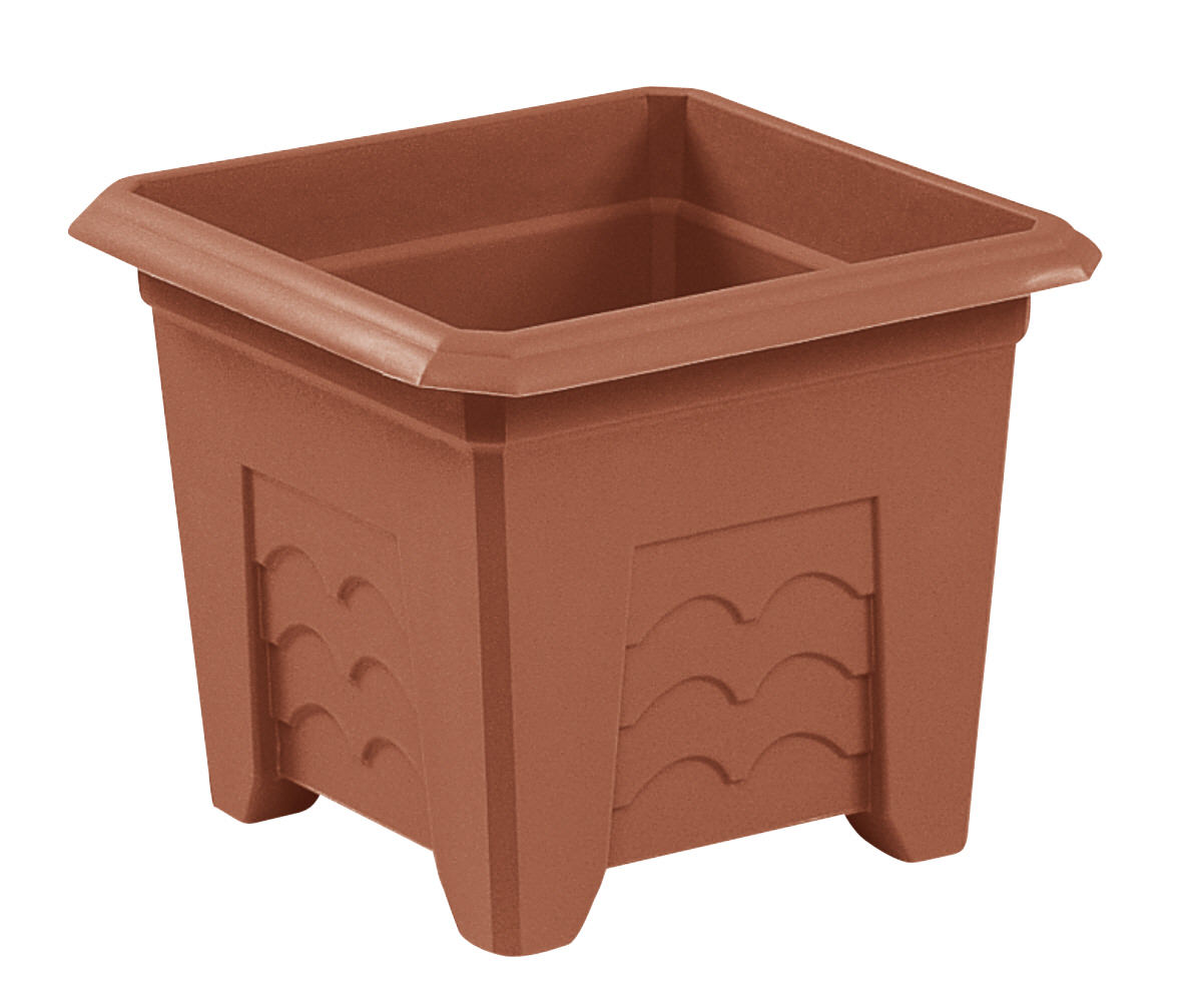 Poétic Blumenkübel Terra Grande Terra 30x30 Cm, Erdvol. Ca. 11 L