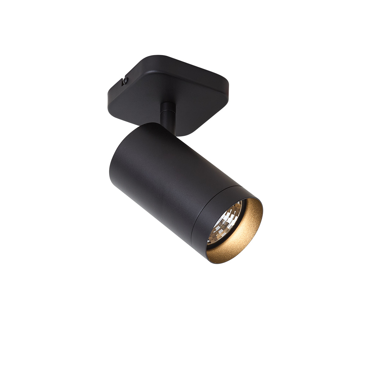 Qazqa Moderne Deckenleuchte Schwarz Gu10 70mm - Jeana Luxe