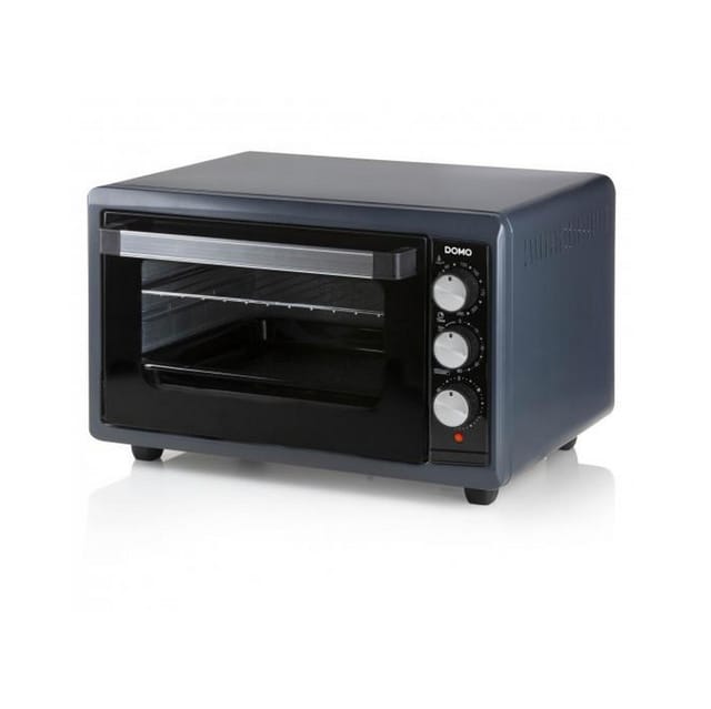 Domo - Mini Backofen 38 Liter 90 Min. Timer, Heißluft, Ober- & Unterhitze - 1300 Watt