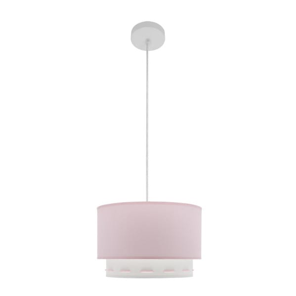 Trazos Anhänger 1xe27 rosa bebe regx30x30 cm