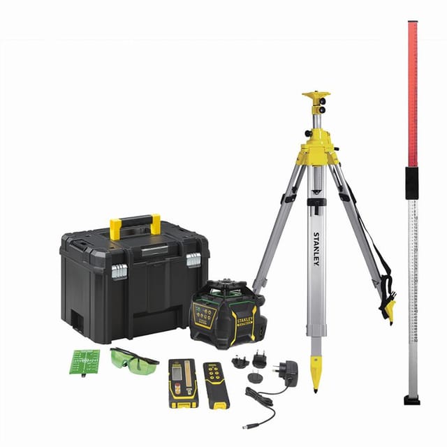 Stanley - Rotierende Ebene Investitionspaket RL750LG (Li-Ion) Grün FMHT77223-1