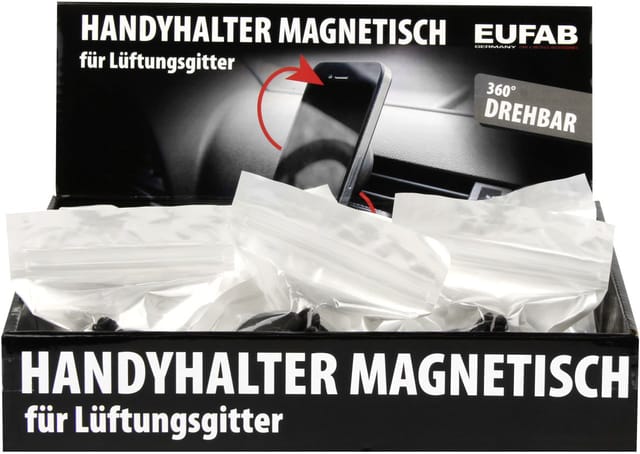 Handyhalter magnetisch für das Lüftungsgitter Handyzubehör - Eufab