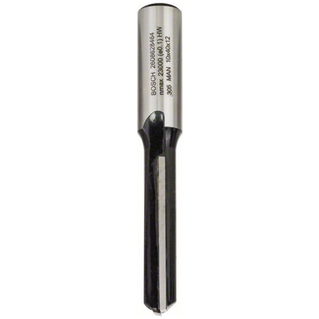 Nutfräser Standard for Wood, 12 mm, D1 10 mm, l 40 mm, g 81 mm - Bosch