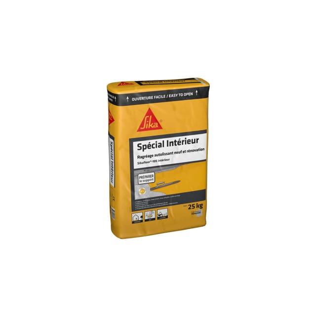 Selbstnivellierender Estrich Sika Level Interior - Grau - 25kg