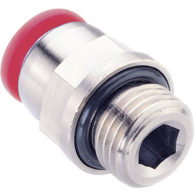 Imi Norgren Gerade-Verbinder C02250618 Außengewinde: 1/8' Rohr-Ø: 6 mm 1 St.