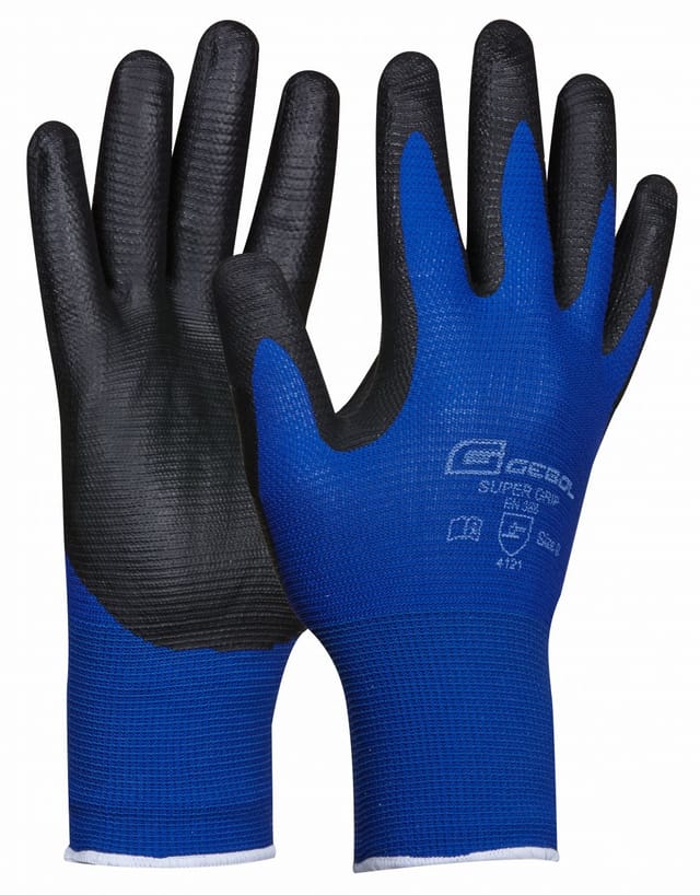 Schutzhandschuh Super Grip Arbeitshandschuh Größe 10 1 Paar - Gebol