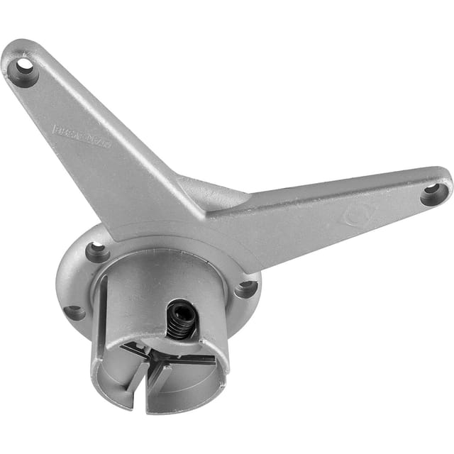 Ersatz-Befestigungsplatte oben - Tischfuss zylindrisch/Aluminia ø 60 mm