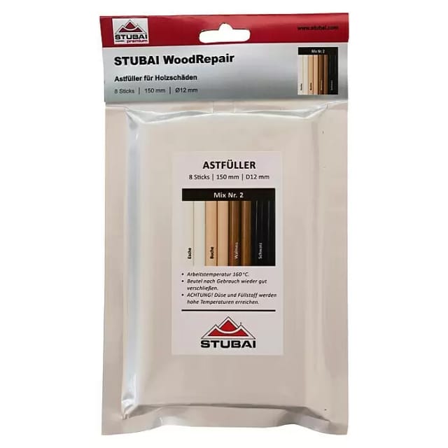 WoodRepair 150 mm, 8 Sticks Mix Pack 2 - Stubai