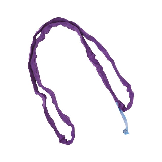 Rundschlinge 1000 kg in Violett - Hebeschlinge mit Doppelmantel nach Önorm EN1492-2, Polyester - 1m