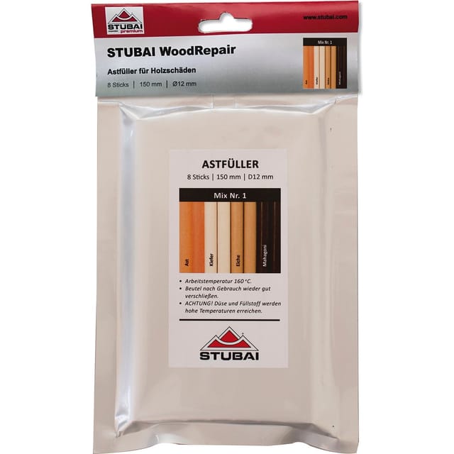 WoodRepair 150 mm, 8 Sticks Mix Pack 1 - Stubai