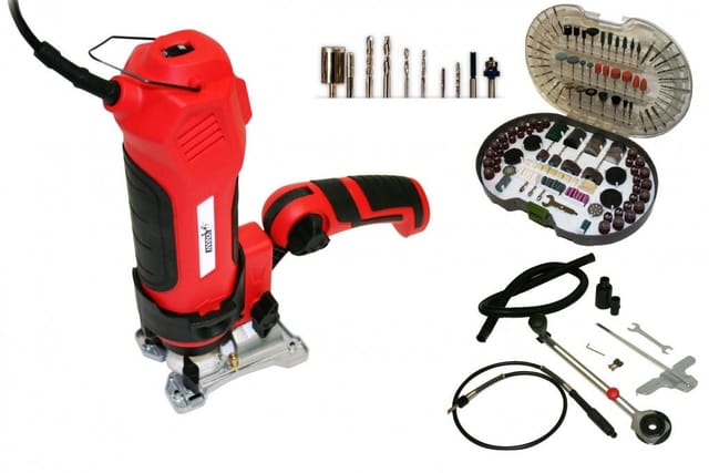 Varan Motors - DMX-550A-ACC trennsäge bohrer stichsäge trennsäge betonfräse ähnlich twist saw 550W 286 teile