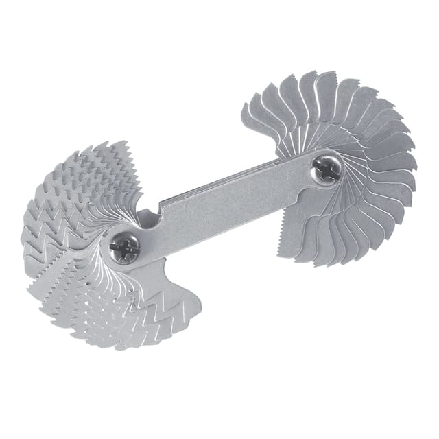 Kombi Gewindelehren metrisch und zöllig 0,25–6 mm / 4–62 BSW