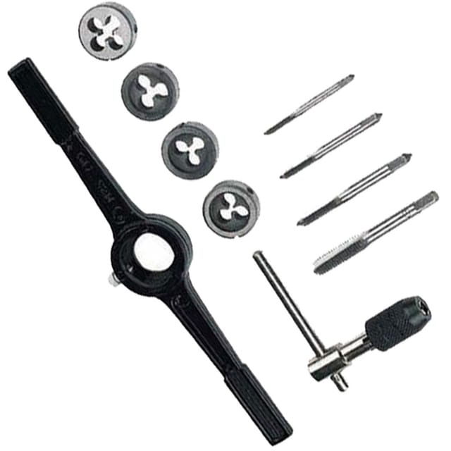 Trade Shop - manuelles gewindeschneiden für metallrohre, hydraulische gewindebohren, M6, M4, M5, M8, M25 -