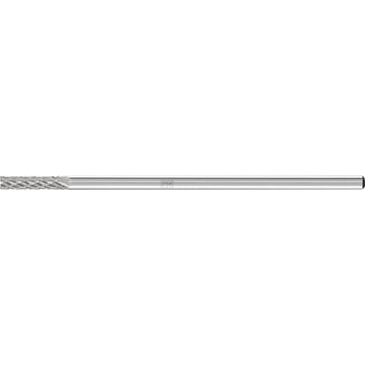 Hartmetall Frässtift Zylinder zyas stirnverzahnt ø 03x13mm Schaft-Ø 3x75mm Z3P universal mittel kreuzverzahnt - Pferd