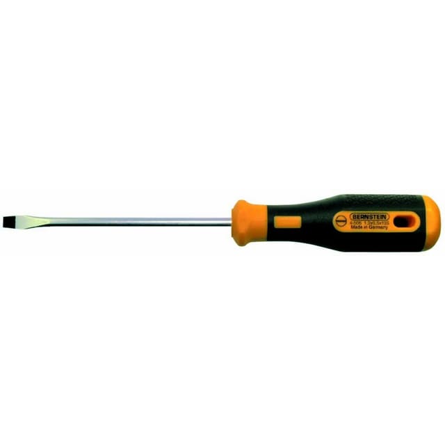 Bernstein Tools For Electronics - Bernstein Tools EUROline-Power Werkstatt Schlitz-Schraubendreher Klingenbreite: 8 mm Klingenlänge: 1