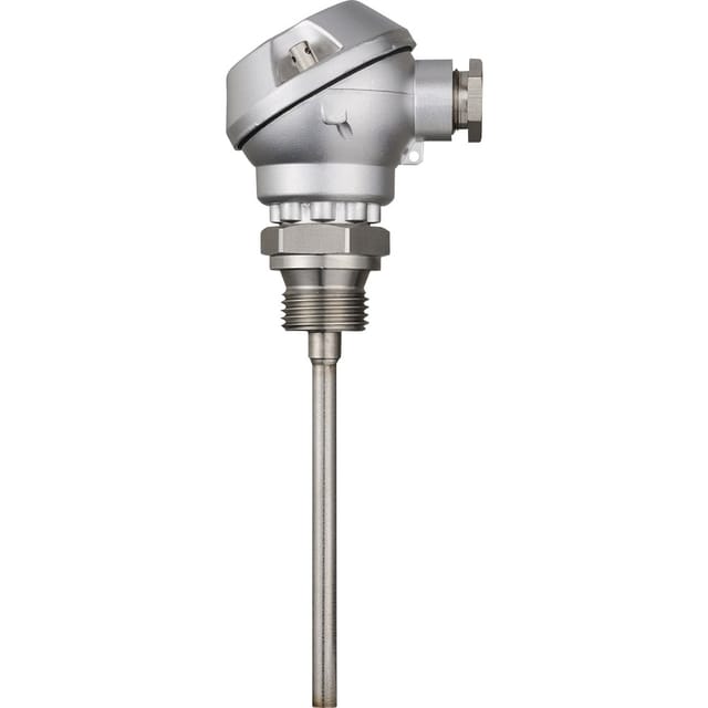Temperatursensor Fühler-Typ Pt100 -50 bis 400 °c Fühler-Länge 250 mm Fühlerbreite 6 mm - Jumo