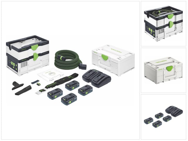 Akku-Absaugmobil cleantec ctlc sys hpc 4,0 I-Plus - Festool