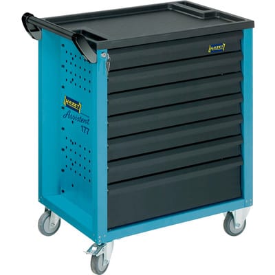 Hazet - Werkstattwagen 177-7 913x778x796mm, Schubladen 6x flach, 1x hoch