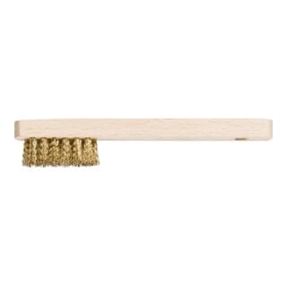 Hbz Drahtbürste Messing 145 mm 10 St. - Pferd
