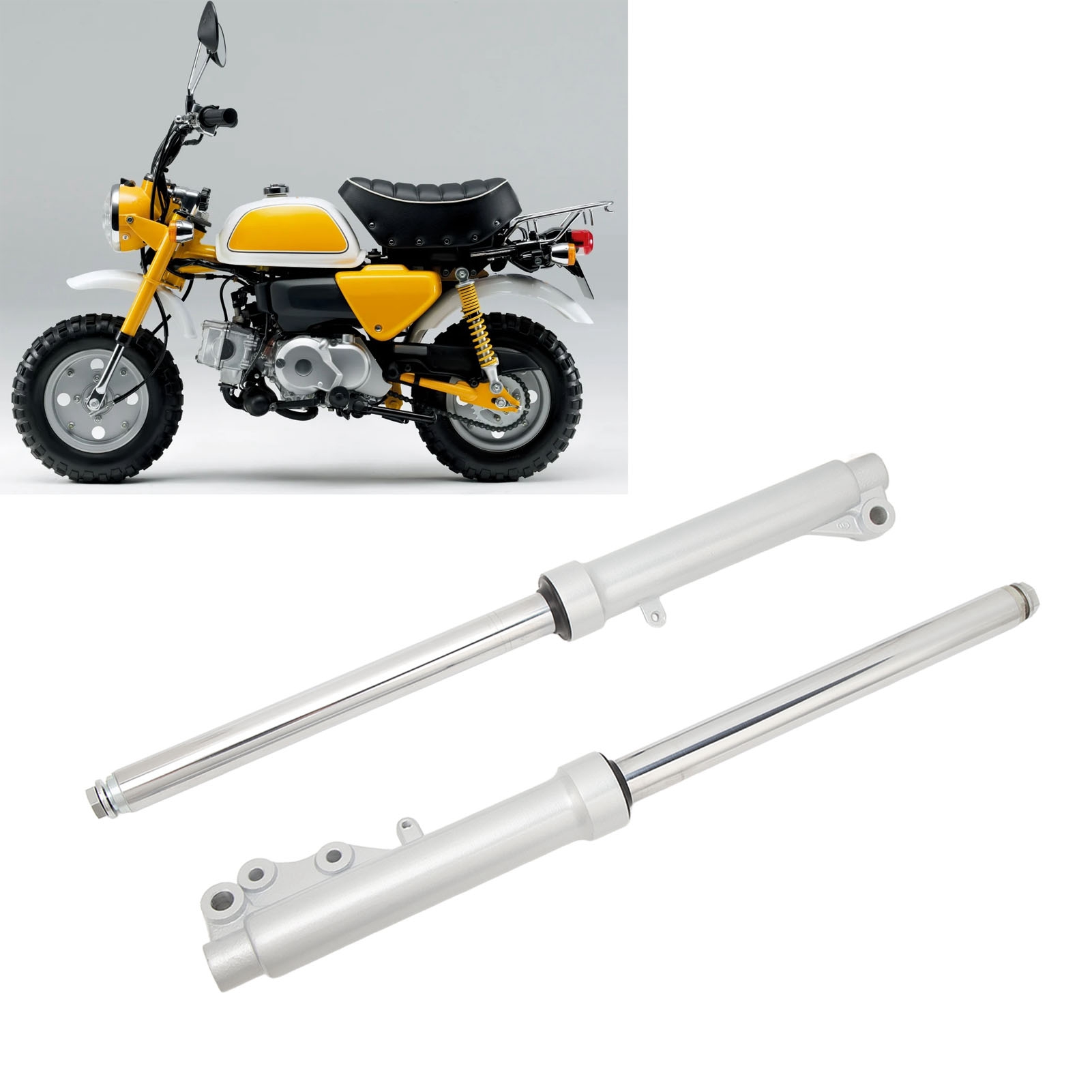 Für Das Honda Monkey Bike Z50 Sind Zwei 545-mm-vorderstoßdämpfer Geeignet.