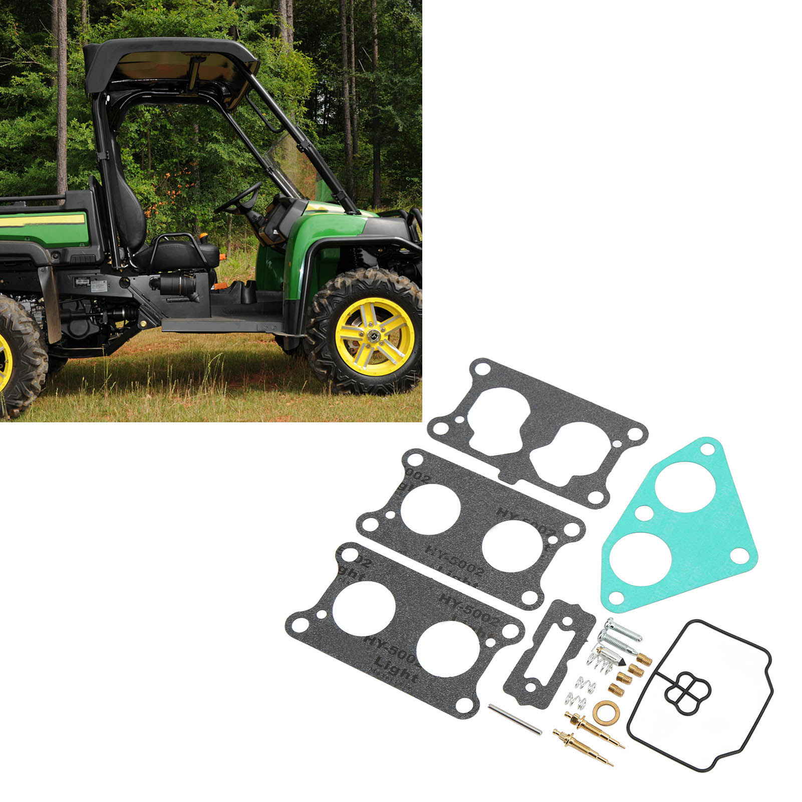 Vergaser-reparatursatz Für John Deere Gator Hpx 4x2 4x4 Diesel Trail Utv Atv 2004-2012 Kcr700 (x4)