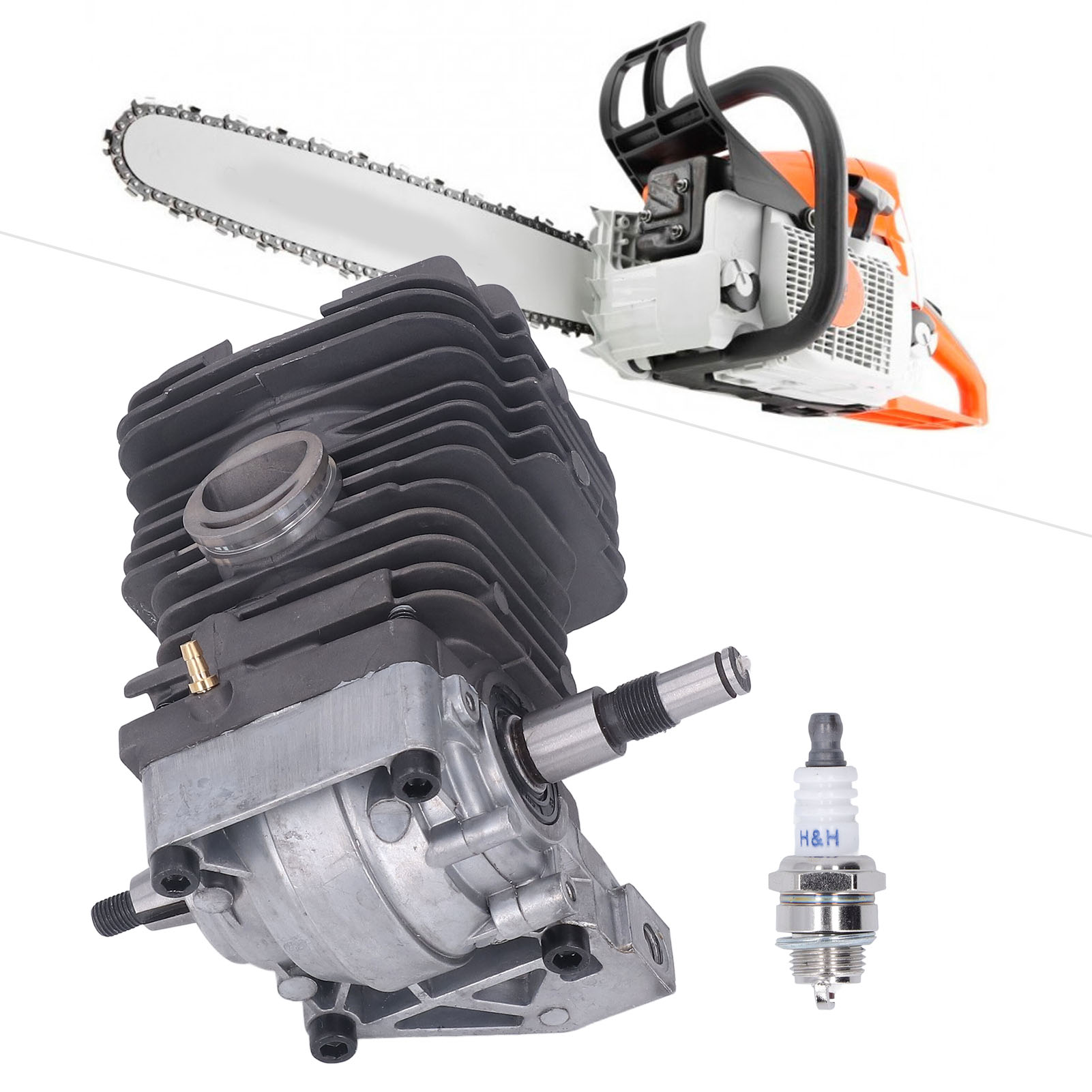 49 Mm Zylindrische Kurbelwellenbaugruppe, Kompatibel Mit Stihl Kettensägen 029, 039, Ms290, Ms310 Und 390.