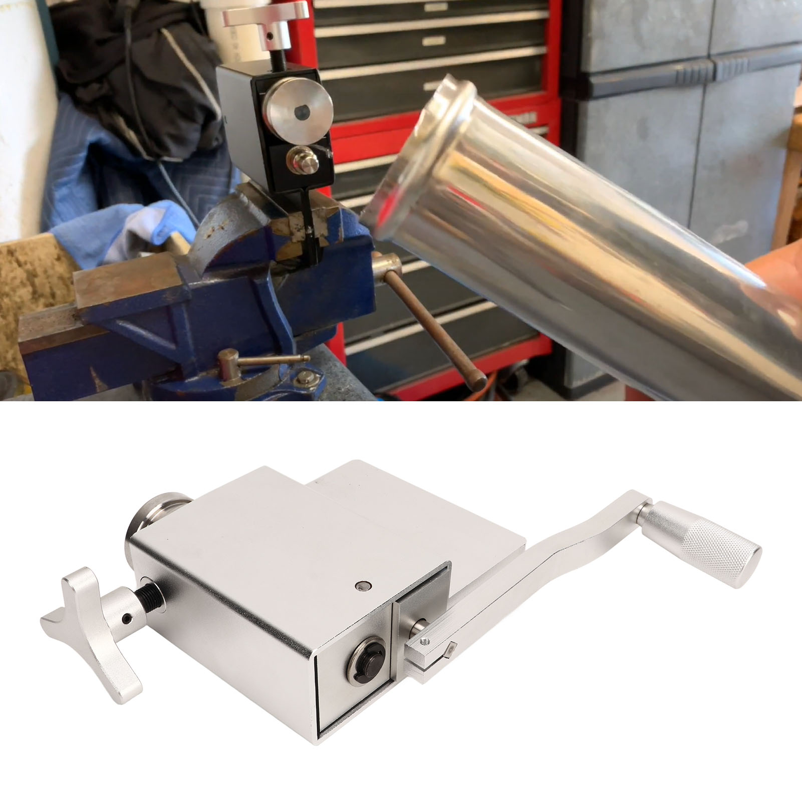 (zu Kombinieren Mit Produkt 1613220148011) Ölschlauch-crimpwerkzeug, Schlauchwulstpresse Geeignet Für 5/8" Silberne Ladeluftkühler-schlauchverbindungen.
