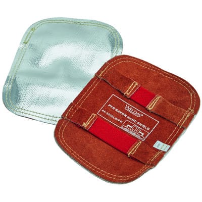 Weldas - Schweißer-Handschutz aluminisiert 15x20 cm