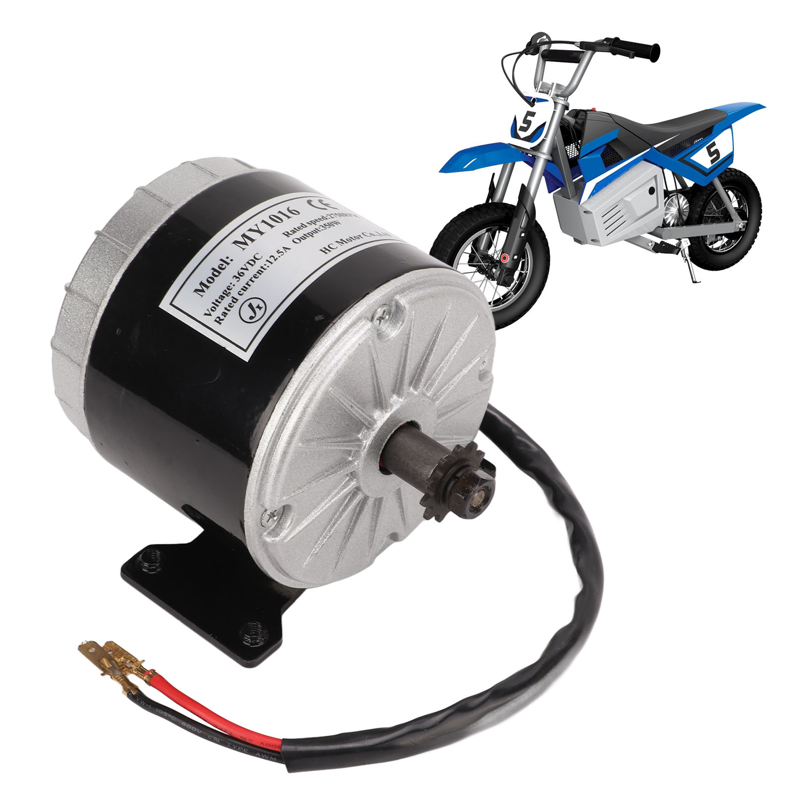 Für Den Razor E300 (übergewicht) Ist Ein 350-w-bürstenmotor Geeignet.