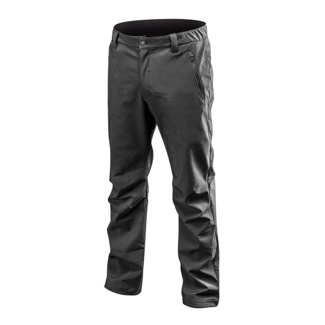 Softshellhose wind-wasserdicht schwarz XXL