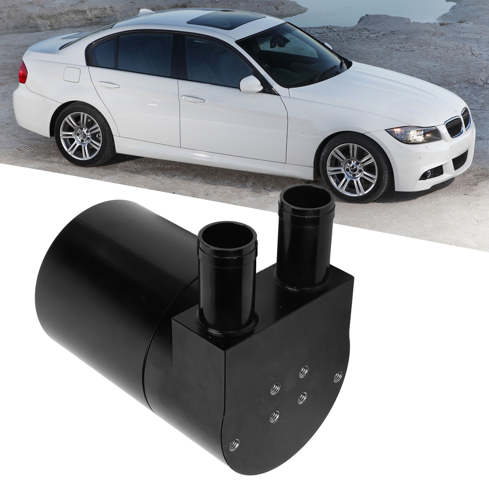 Universeller Schwarzer Kraftstofftank Aus Aluminiumlegierung, Kompatibel Mit Bmw N54 335