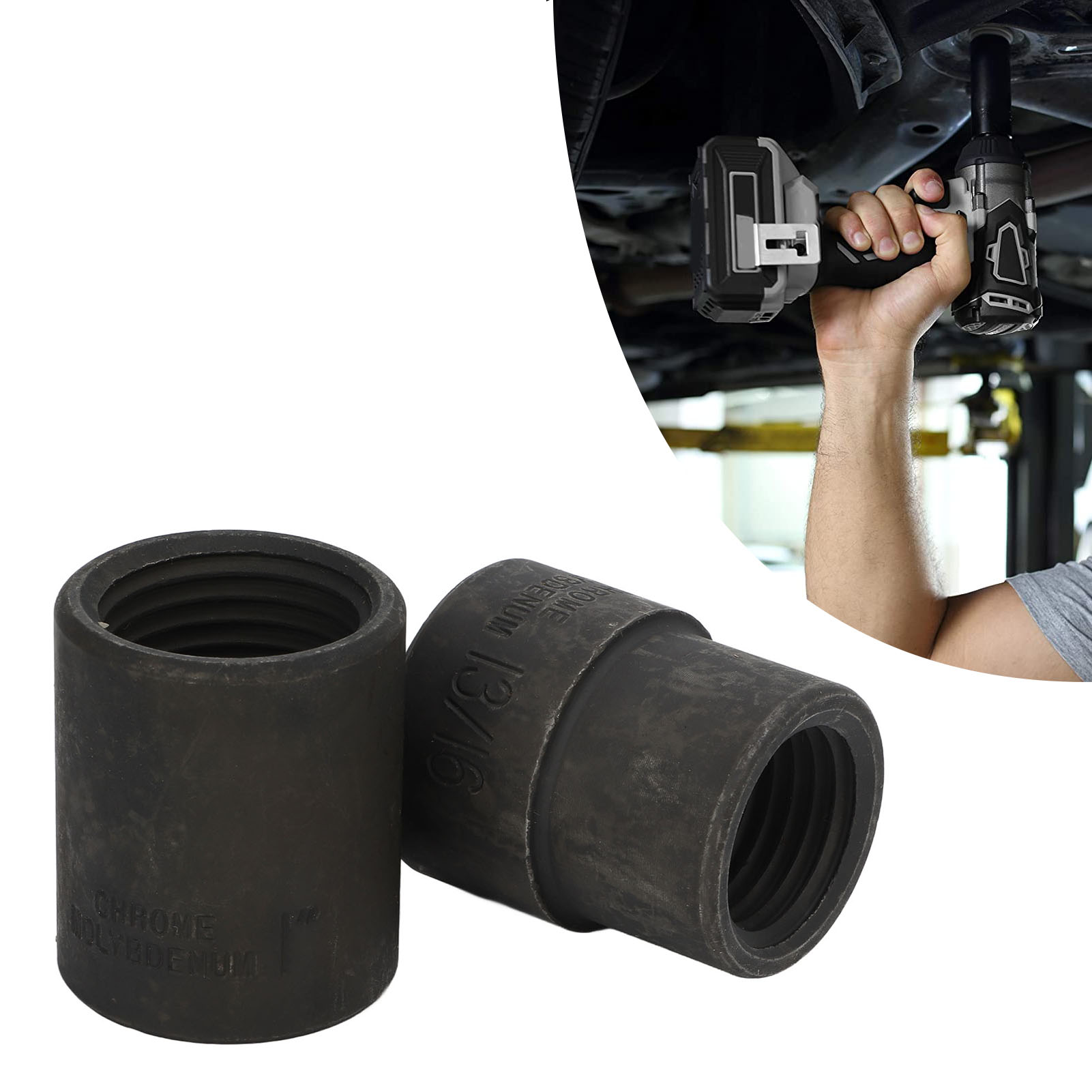19–26 Mm Diebstahlsicherungs-radmuttern-entfernungswerkzeug, 1/2"-notfall-radmuttern-steckschlüsselsatz