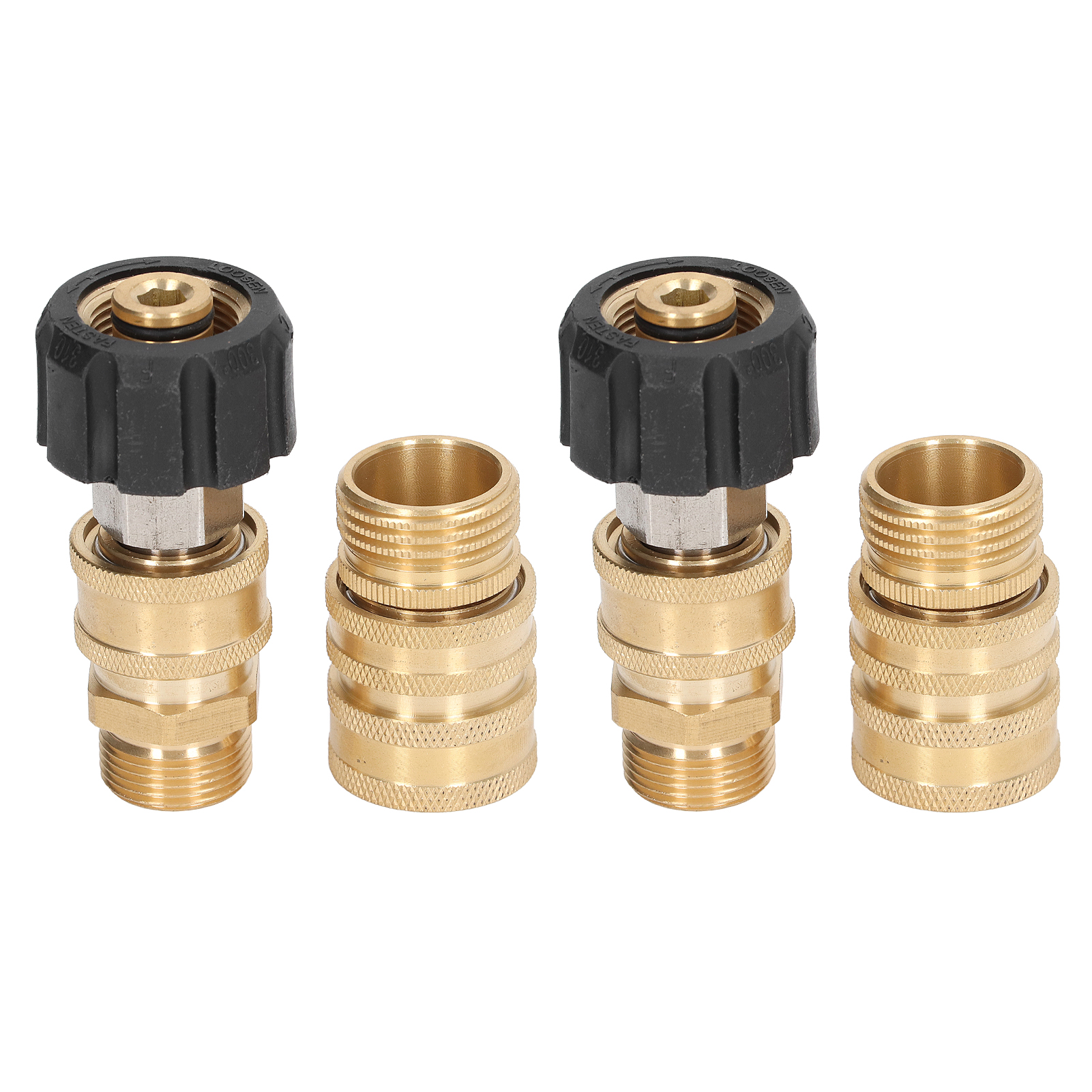 Adapterset Für Hochdruckreiniger, Schnellkupplungsset, Schnellverschlussverbinder