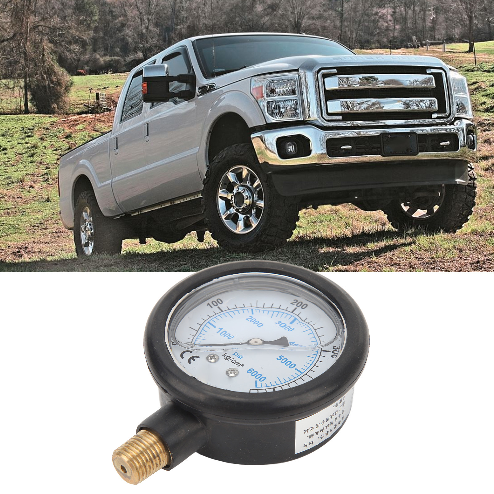 Hpop-testwerkzeugsatz Für Hochdruck- Und Leckageprüfung, Doppelzweck-testwerkzeug Geeignet Für Ford Powerstroke 6.0l Und 7.3l F-250 Und F-350 Motoren.