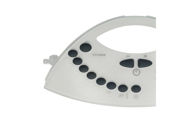 Vhbw - Bedienfeld Blende kompatibel mit Vorwerk Thermomix TM31 Küchenmaschine - Frontabdeckung, Schwarz, Grau, Weiß